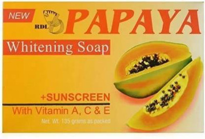 Rdl Papaya Whitening Soap(3 x 45 g)