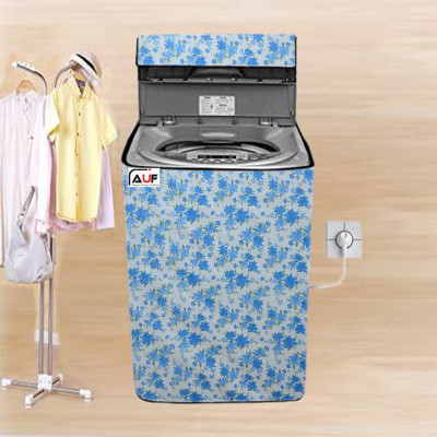 AAVYA UNIQUE FASHION Top Loading Washing Machine  Cover(Width: 58 cm, Blue)