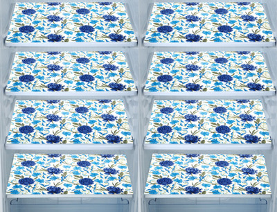 E-Retailer Fridge Mat(Width: 44 cm, Blue)