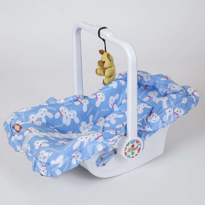 baby tone super 12 in 1 tarry cot and baby bouncetr Rocker and Bouncer(Blue)
