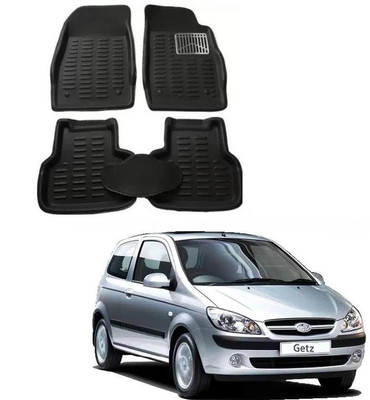 arneja trading company Polyutherine 3D Mat For  Hyundai Getz Prime(Black)