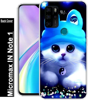 INDIALAND Back Cover for Micromax IN Note 1(Multicolor, Grip Case, Silicon, Pack of: 1)