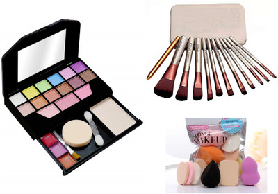 MY TYA Mini + Me Now Blendor Puffs + Naked Makeup Brushes(3 Items in the set)