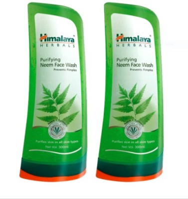 Himalaya PURIFYING NEEM FACE WASH 300ML (pack of 2) (2 Items in the set)