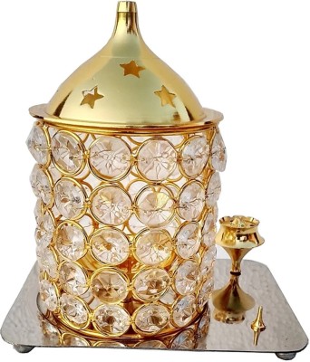 ONLYBOTTOM Brass Table Diya Set(Height: 6 inch)