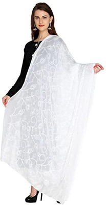 SOHAN LAL TEX Chiffon Embroidered Women Dupatta