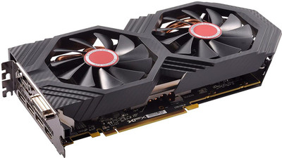 XFX AMD/ATI GTS XXX Edition RX 580 4GB OC+ 1386Mhz DDR5 W/Backplate 3xDP HDMI DVI Graphic Cards RX-580P4DFD6 4 GB...
