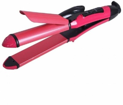 CABELO NHC 2009 2 in 1 Hair Straightener and Curler (Pink) Hair Straightener(Pink)