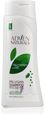 ADVEN Pro Vitamin Shampoo With Arnica, Brahmi And Cantharis Gel(4 x 200 ml)