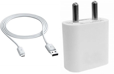 Wrapo Wall Charger Accessory Combo for All Smart Phone(White)