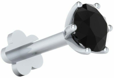 Animas Jewels Spinel Sterling Silver Plated Sterling Silver Nose Stud