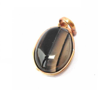 RATAN BAZAAR Sulemani Hakik stone Pendant 7.25 ratti stone Unheated & Unteated Lab Certified for unisex Gold-plated Agate Stone Pendant