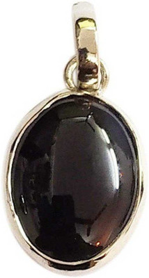 RATAN BAZAAR Silver Agate Stone Pendant