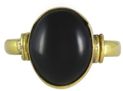 KUNDLI GEMS Sulemani Hakik stone ring Natural stone 6.00 ratti stone Lab Certified & effective stone for unisex Gold-plated Agate Stone Pendant