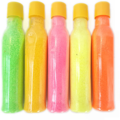 VOX INC Pack of 5 Rangoli Powder(Multicolor)