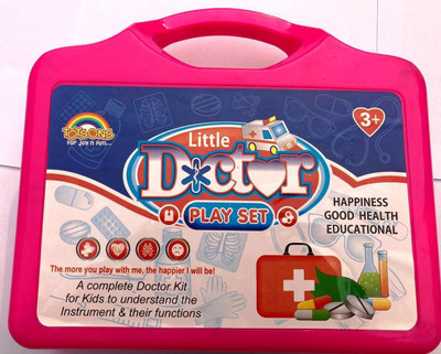 Easy Way Doctor Kit Toys for Kids, Doctor Kit Pretend Play Doctor Play Set Medical Carry case Toy Set Fun Toy Gift Early Education for Kids