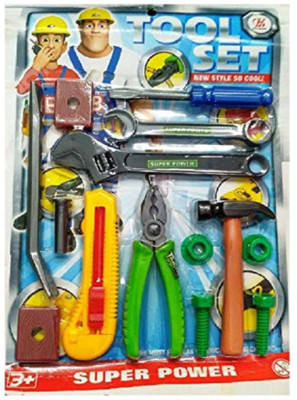 Kipskart Tool Set Toys for Kids, Pretend PlaySet, Tool Set Construction Tools, Role Play Engineer Workshop Tool Kit for Kids