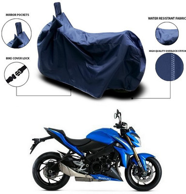 ANTHUB Waterproof Two Wheeler Cover for Suzuki(GSX S1000, Blue)