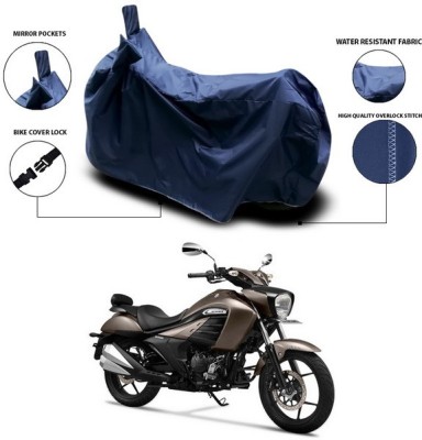 ANTHUB Waterproof Two Wheeler Cover for Suzuki(intruder 150, Blue)