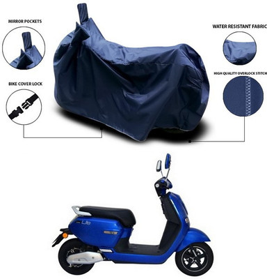SEBONGO Waterproof Two Wheeler Cover for Okinawa(Lite, Blue)
