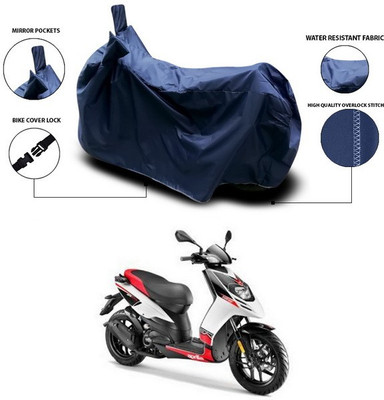ANTHUB Waterproof Two Wheeler Cover for Aprilia(SR 150, Blue)