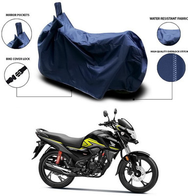 ANTHUB Waterproof Two Wheeler Cover for Honda(SP 125, Blue)