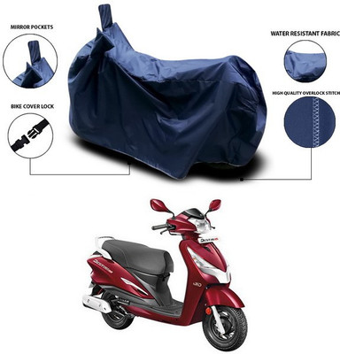 ANTHUB Waterproof Two Wheeler Cover for Hero(Destini 125, Blue)