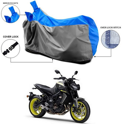 SEBONGO Waterproof Two Wheeler Cover for Yamaha(MT 9, Blue)