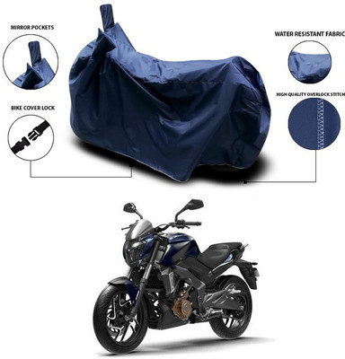 ANTHUB Waterproof Two Wheeler Cover for Bajaj(Dominar, Blue)