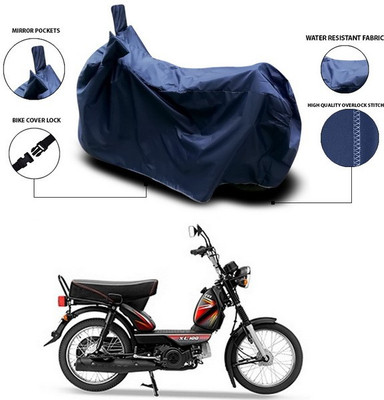 ANTHUB Waterproof Two Wheeler Cover for TVS(XL 100, Blue)