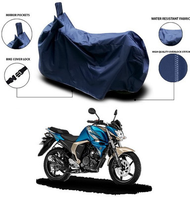 ANTHUB Waterproof Two Wheeler Cover for Yamaha(FZ, Blue)