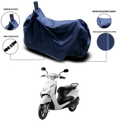 SEBONGO Waterproof Two Wheeler Cover for Indus(Yo Xplor, Blue)