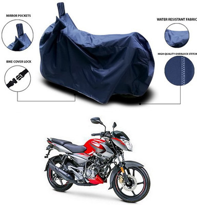 ANTHUB Waterproof Two Wheeler Cover for Bajaj(Pulsar 160 NS DTS-i, Blue)