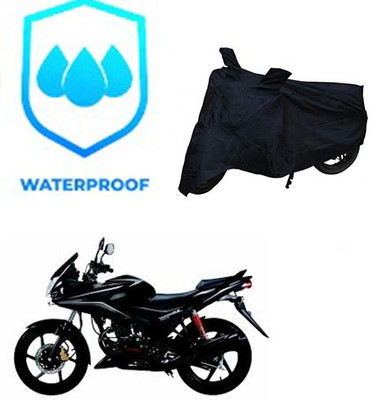 RPSENTTERPR Waterproof Two Wheeler Cover for Honda(CBF Stunner, Black)