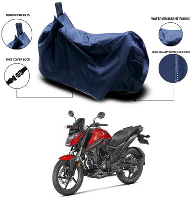 ANTHUB Waterproof Two Wheeler Cover for Honda(X-Blade, Blue)