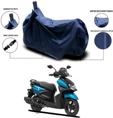 ANTHUB Waterproof Two Wheeler Cover for Yamaha(Ray ZR, Blue)