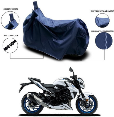 ANTHUB Waterproof Two Wheeler Cover for Suzuki(GSX-S750, Blue)