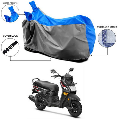 SEBONGO Waterproof Two Wheeler Cover for Honda(Cliq, Blue)
