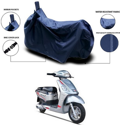 ANTHUB Waterproof Two Wheeler Cover for Hero(Electric NYX, Blue)