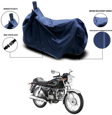 ANTHUB Waterproof Two Wheeler Cover for Hero(Splendor Pro Classic, Blue)