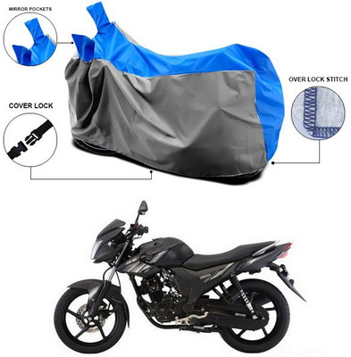 ANTHUB Waterproof Two Wheeler Cover for Yamaha(SZ-RR, Blue)