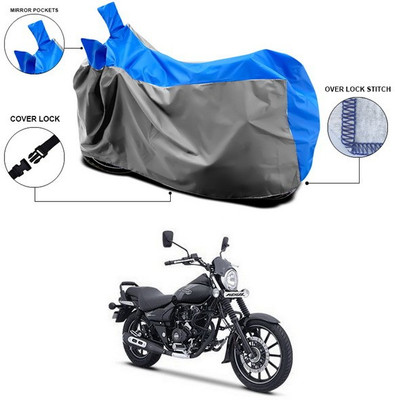 ANTHUB Waterproof Two Wheeler Cover for Bajaj(Avenger 160 Street, Blue)