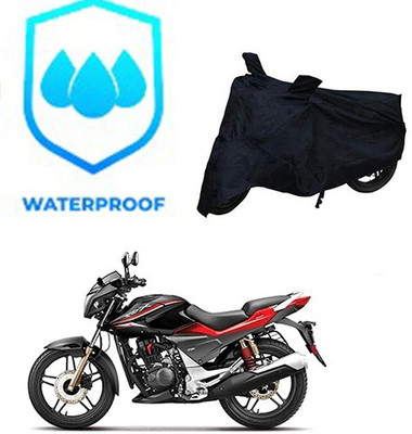 RPSENTTERPR Waterproof Two Wheeler Cover for Hero(CBZ Extreme, Black)