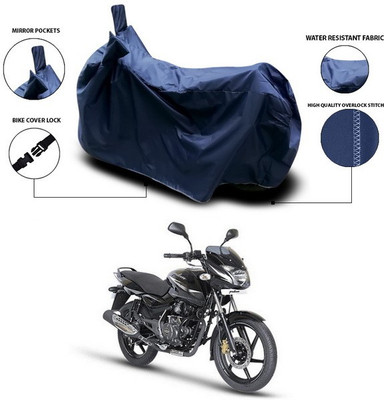 ANTHUB Waterproof Two Wheeler Cover for Bajaj(Pulsar 150, Blue)