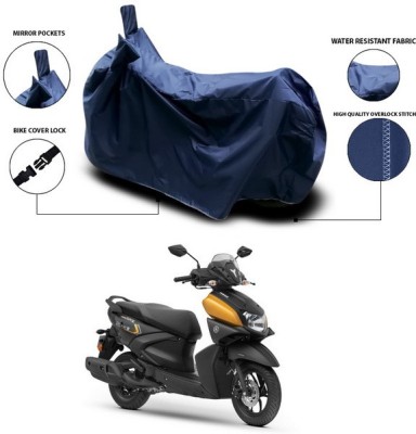 SEBONGO Waterproof Two Wheeler Cover for Yamaha(Ray ZR, Blue)