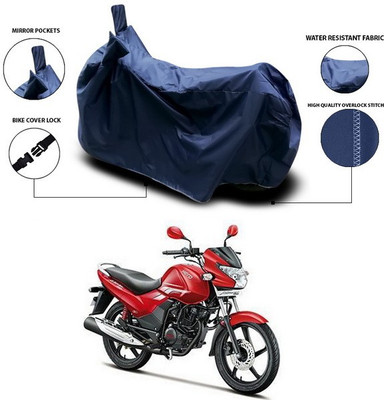 ANTHUB Waterproof Two Wheeler Cover for Hero(Achiever, Blue)