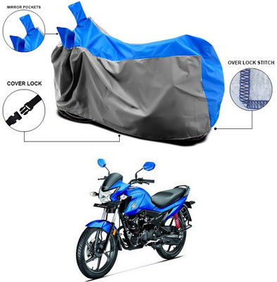 SEBONGO Waterproof Two Wheeler Cover for Honda(Livo, Blue, Grey)