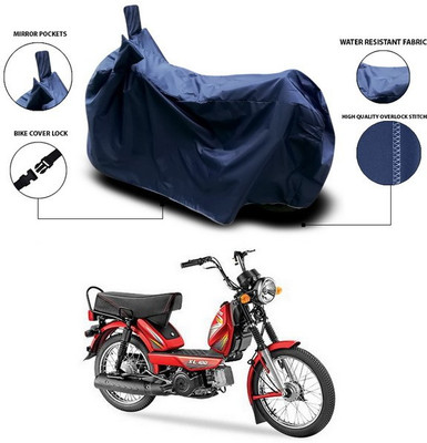 ANTHUB Waterproof Two Wheeler Cover for TVS(Heavy Duty Super XL, Blue)