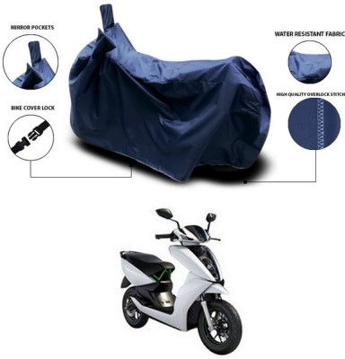 ANTHUB Waterproof Two Wheeler Cover for Universal For Bike(Blue)