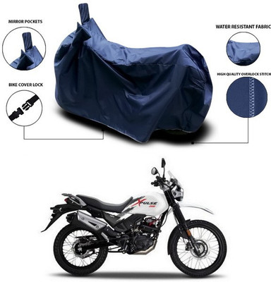 SEBONGO Waterproof Two Wheeler Cover for Hero(Xpulse 200T, Blue)